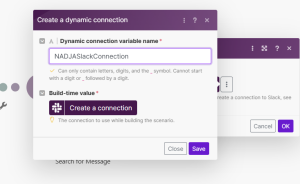 Dynamic connection image